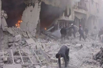 1000 قتيل مدني حصيلة القصف على الغوطة الشرقية